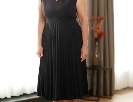 Anna Escortservice Apolda Kleid in schwarz